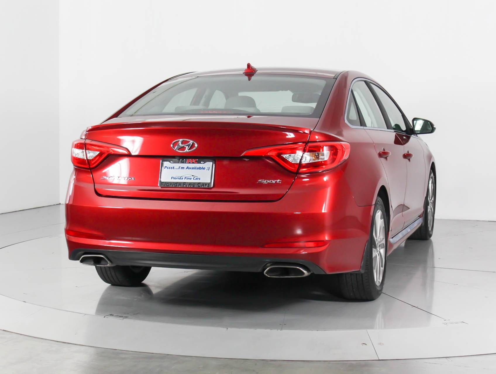Florida Fine Cars - Used HYUNDAI SONATA 2015 WEST PALM Sport