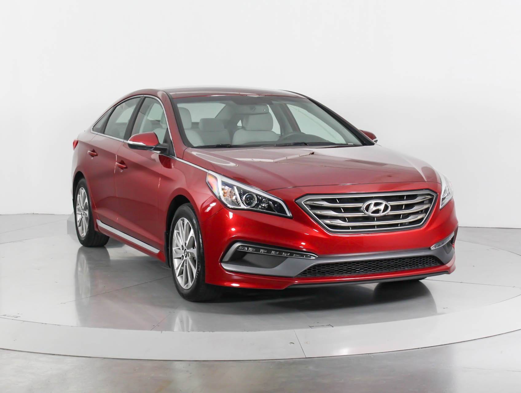 Florida Fine Cars - Used HYUNDAI SONATA 2015 WEST PALM Sport