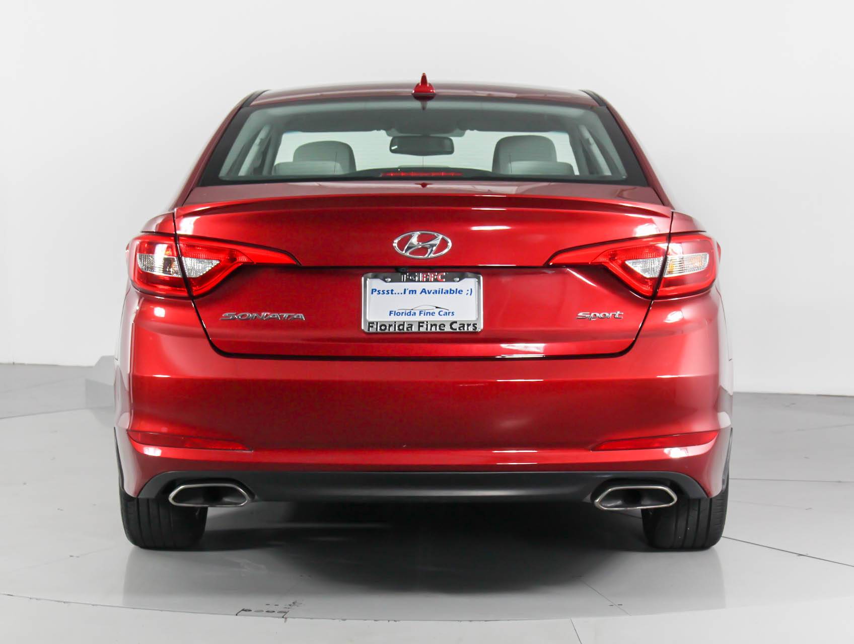 Florida Fine Cars - Used HYUNDAI SONATA 2015 WEST PALM Sport