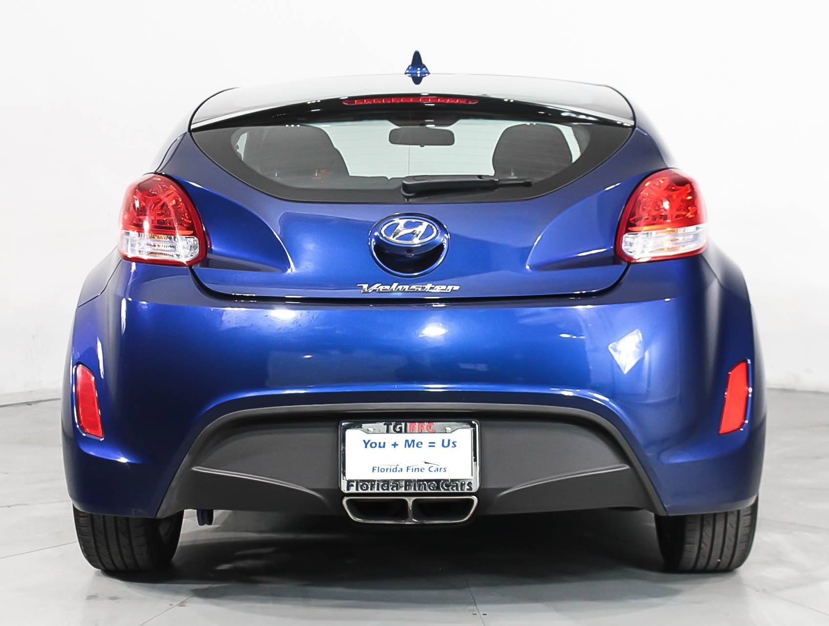 Florida Fine Cars - Used HYUNDAI VELOSTER 2017 MIAMI Value Edition