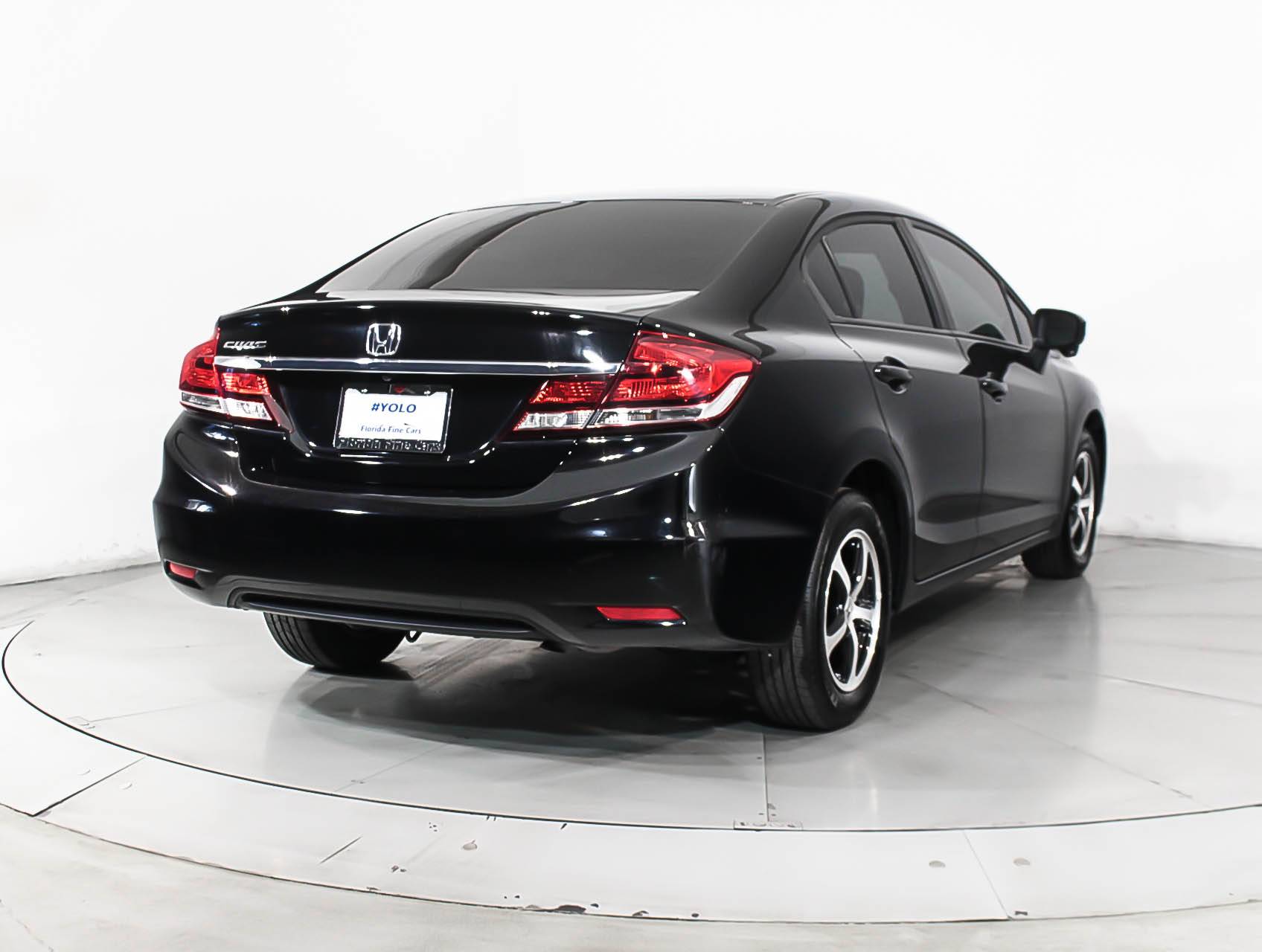 Florida Fine Cars - Used HONDA CIVIC 2015 MIAMI SE