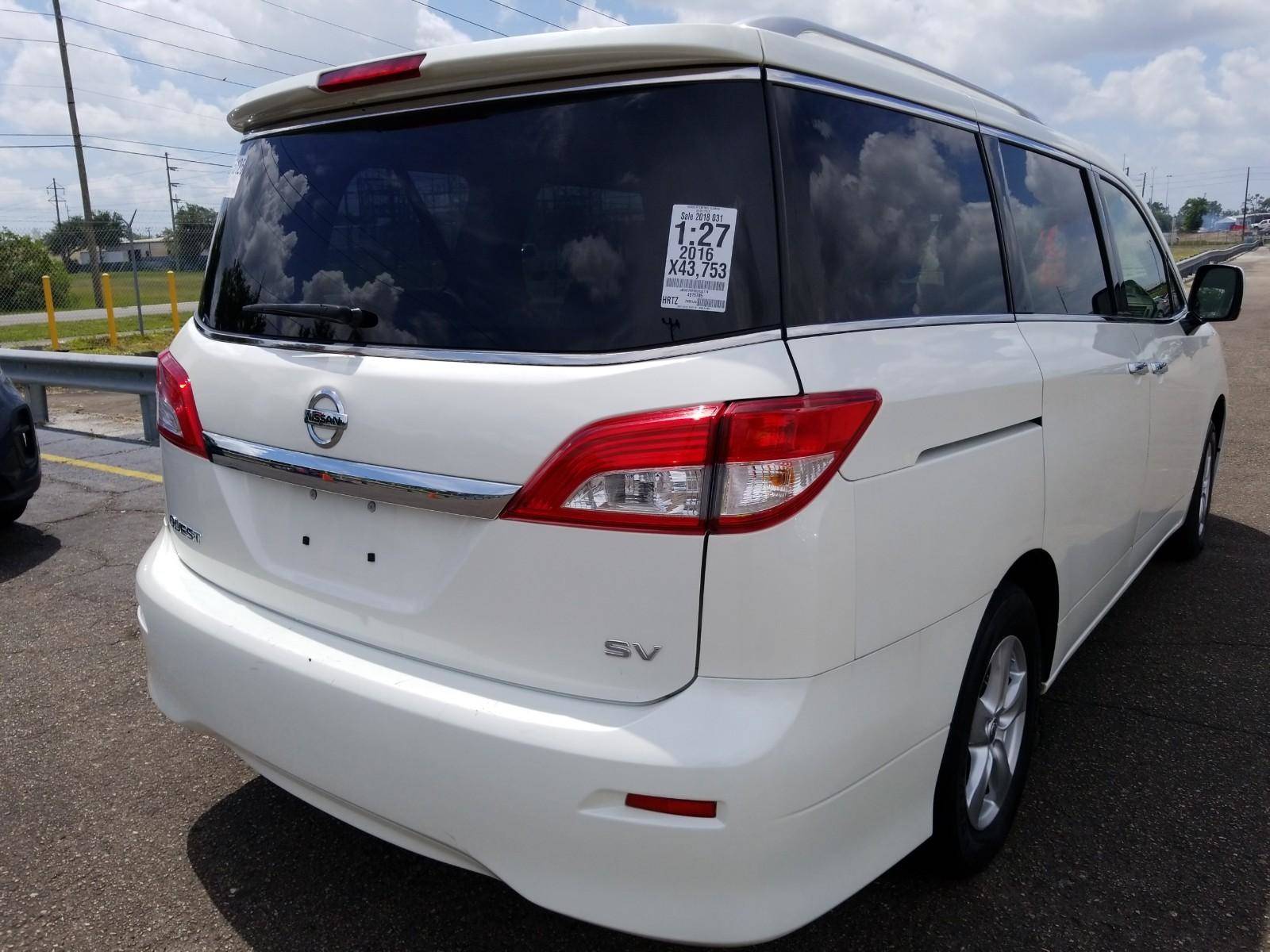 2016 nissan quest minivans