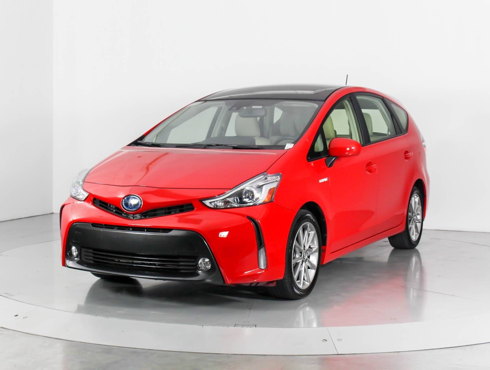 Florida Fine Cars - Used TOYOTA PRIUS V 2017 WEST PALM Five