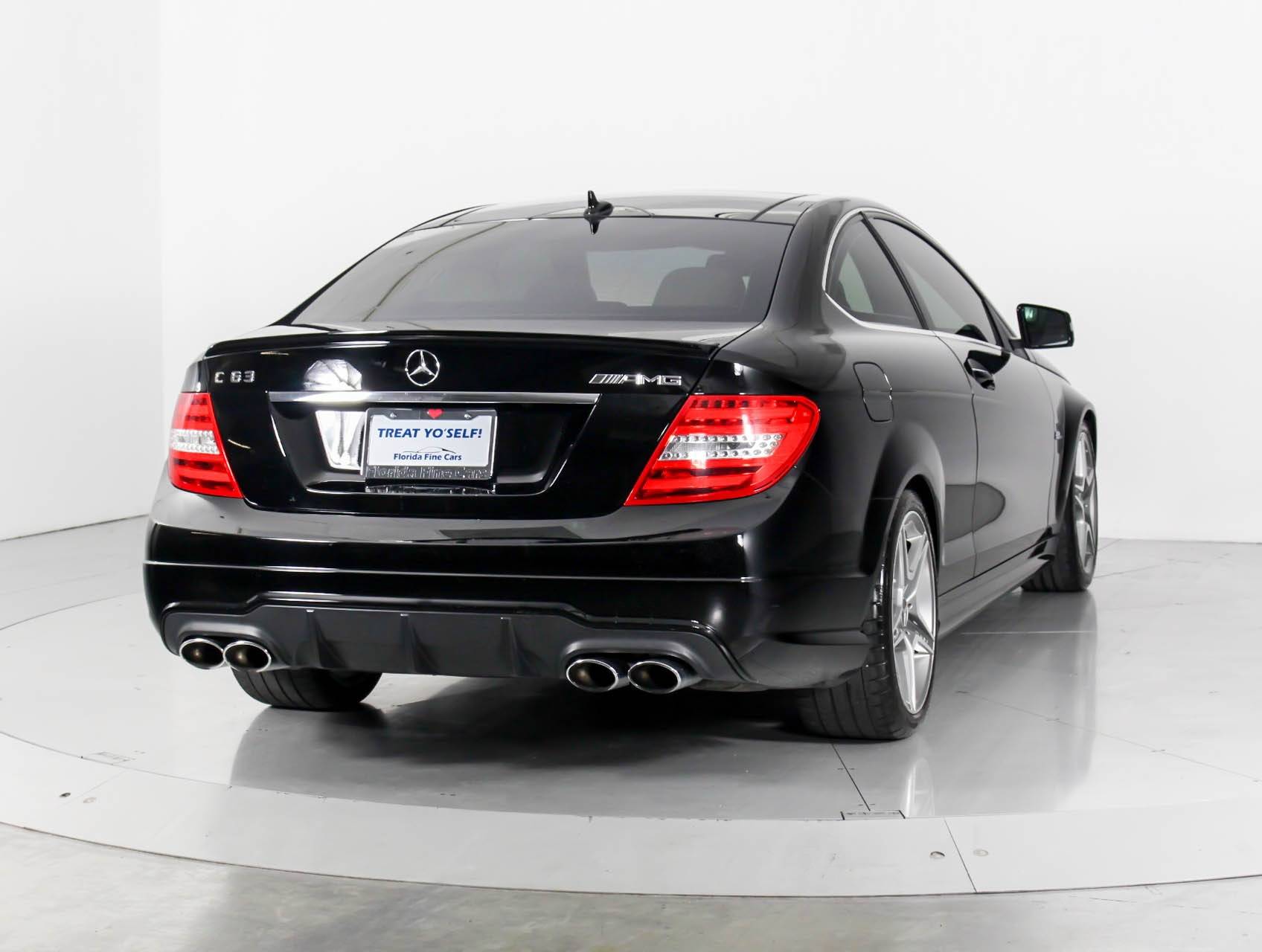 Florida Fine Cars - Used MERCEDES-BENZ C CLASS 2012 WEST PALM C63 AMG