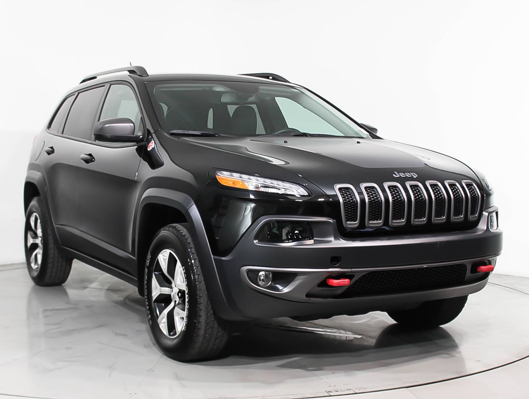 Florida Fine Cars - Used JEEP CHEROKEE 2015 HOLLYWOOD Trailhawk 4x4