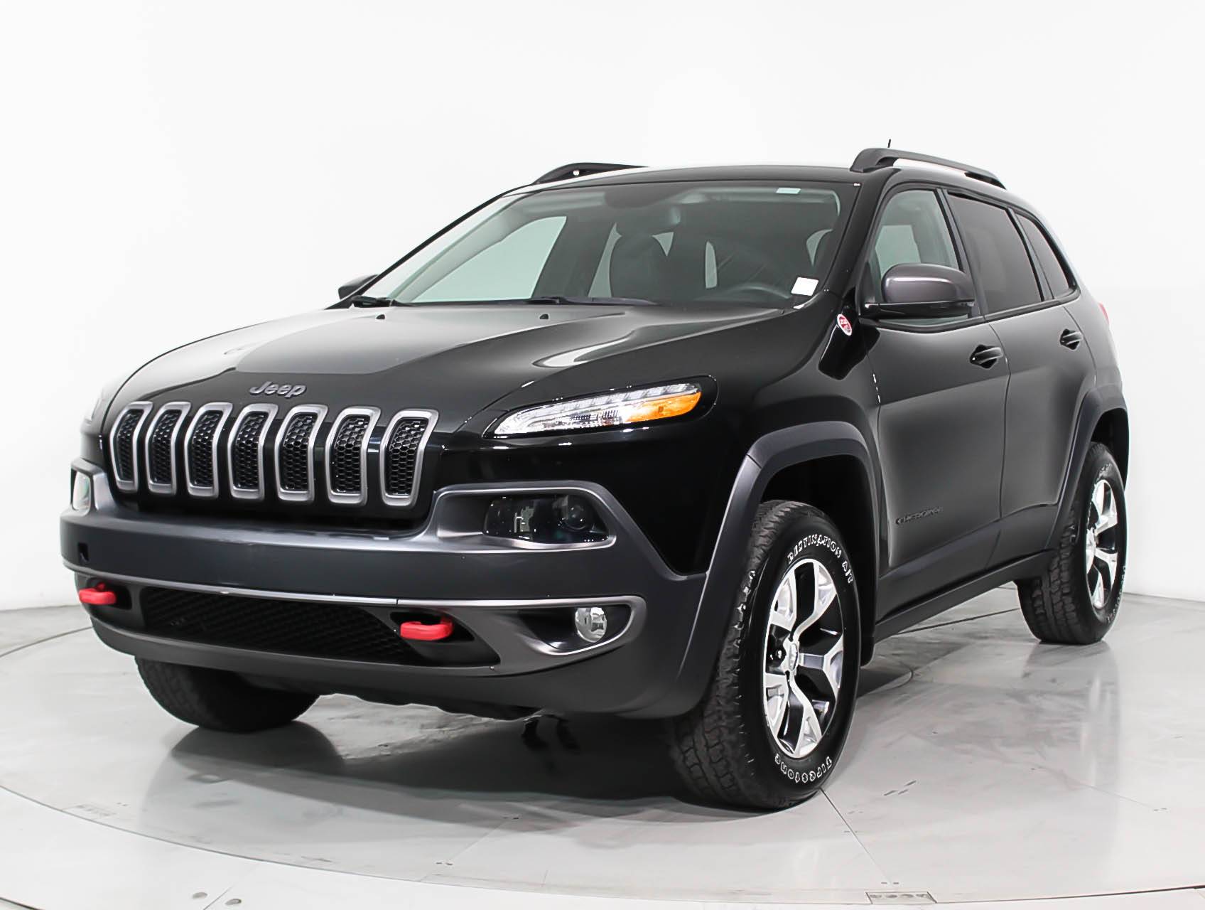 Florida Fine Cars - Used JEEP CHEROKEE 2015 HOLLYWOOD Trailhawk 4x4
