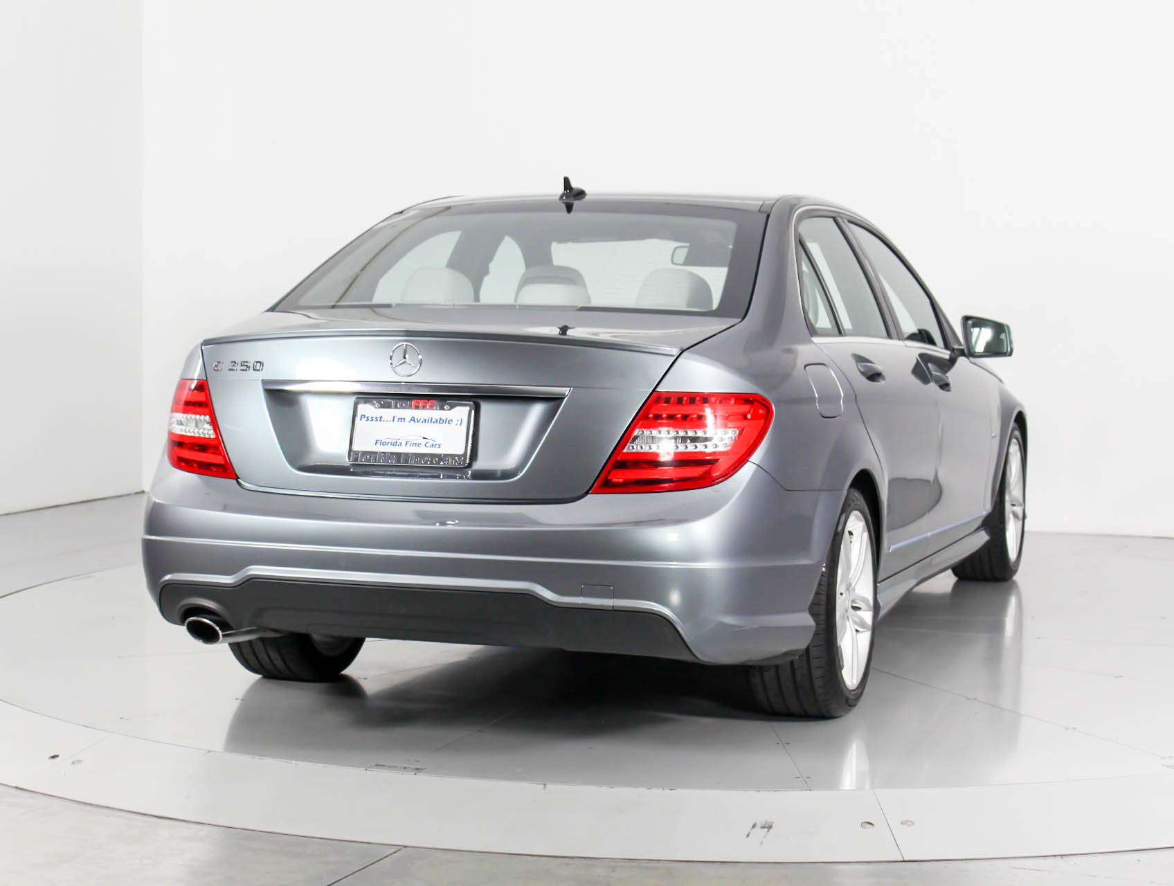 Florida Fine Cars - Used MERCEDES-BENZ C CLASS 2012 MIAMI C250