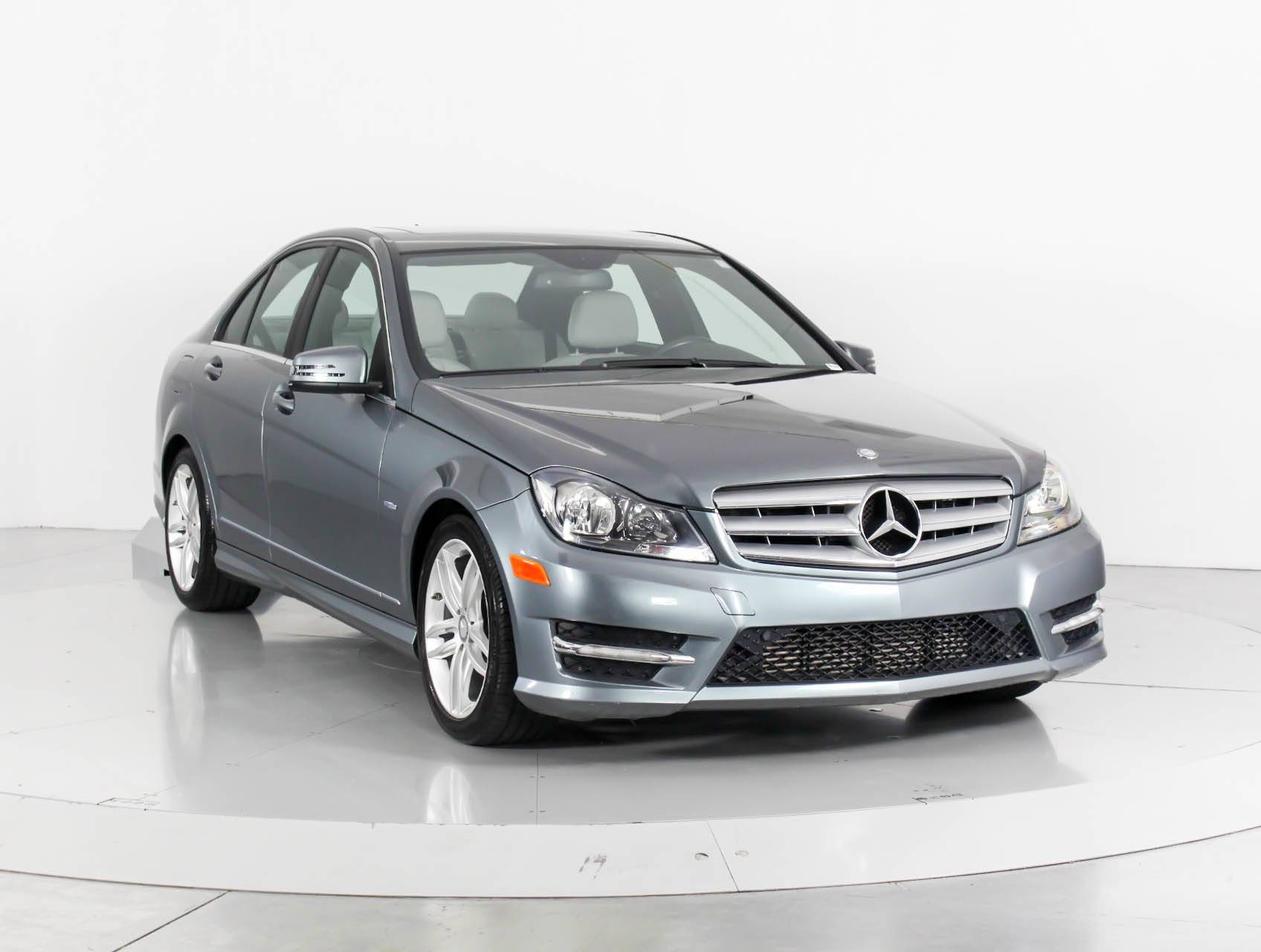 Florida Fine Cars - Used MERCEDES-BENZ C CLASS 2012 MIAMI C250