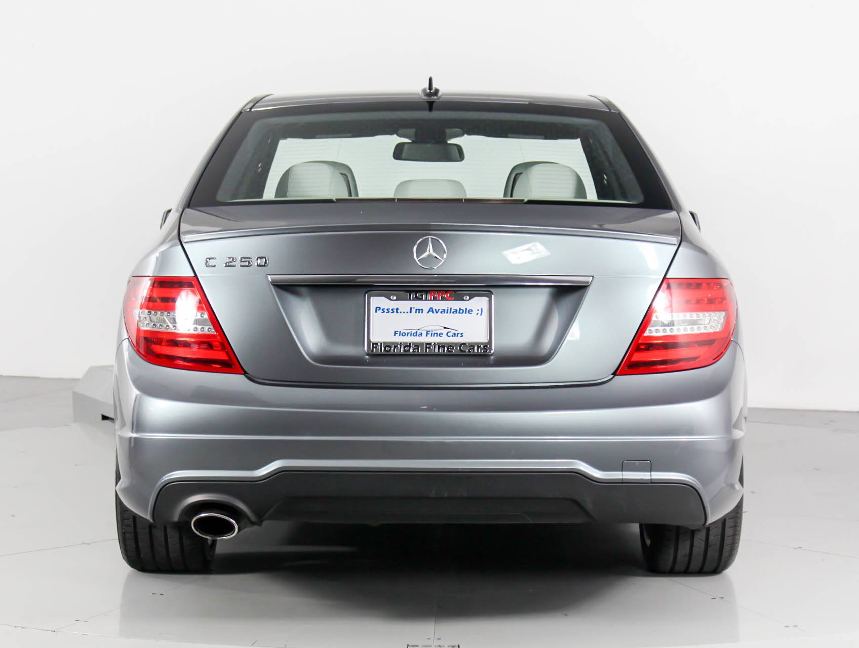 Florida Fine Cars - Used MERCEDES-BENZ C CLASS 2012 MIAMI C250