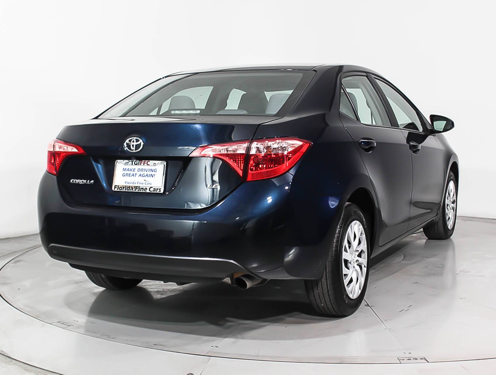 Florida Fine Cars - Used TOYOTA COROLLA 2018 WEST PALM Le