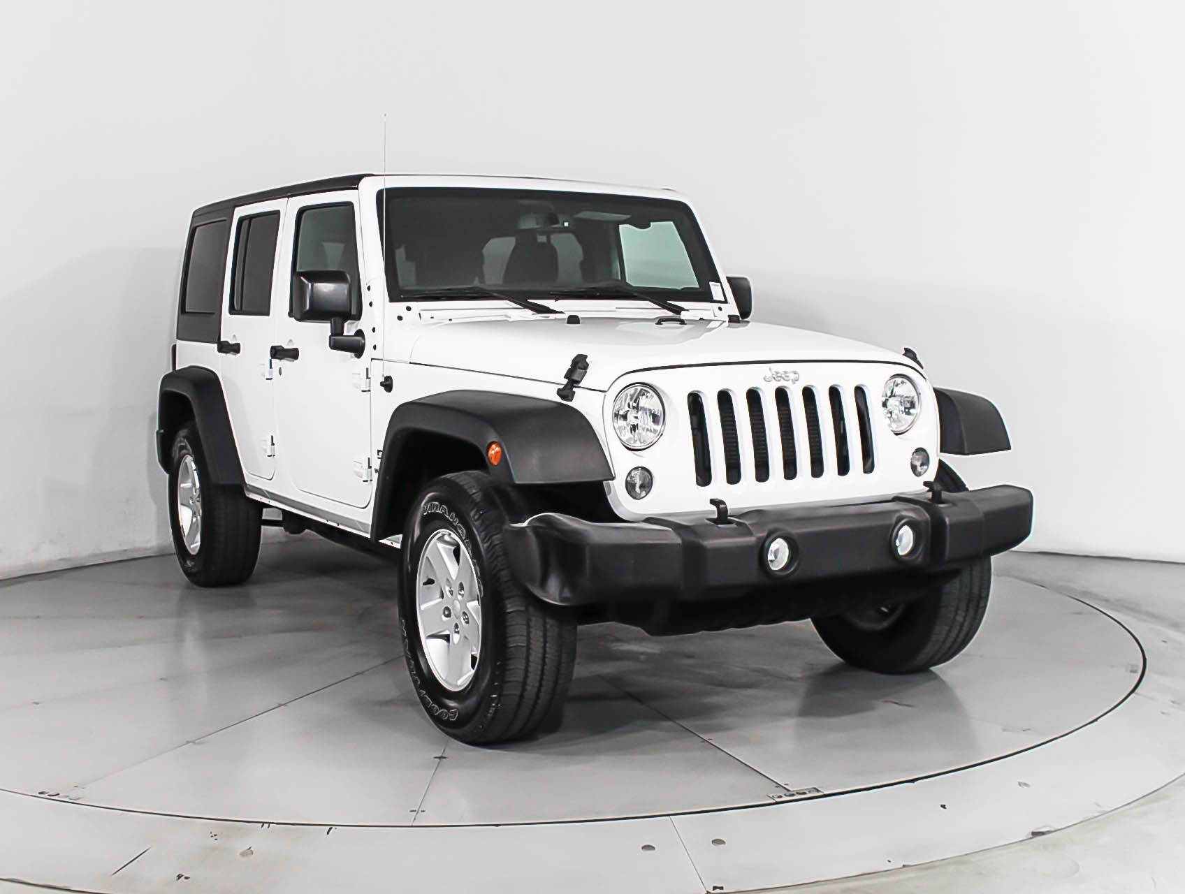Florida Fine Cars - Used JEEP WRANGLER UNLIMITED 2016 HOLLYWOOD SPORT