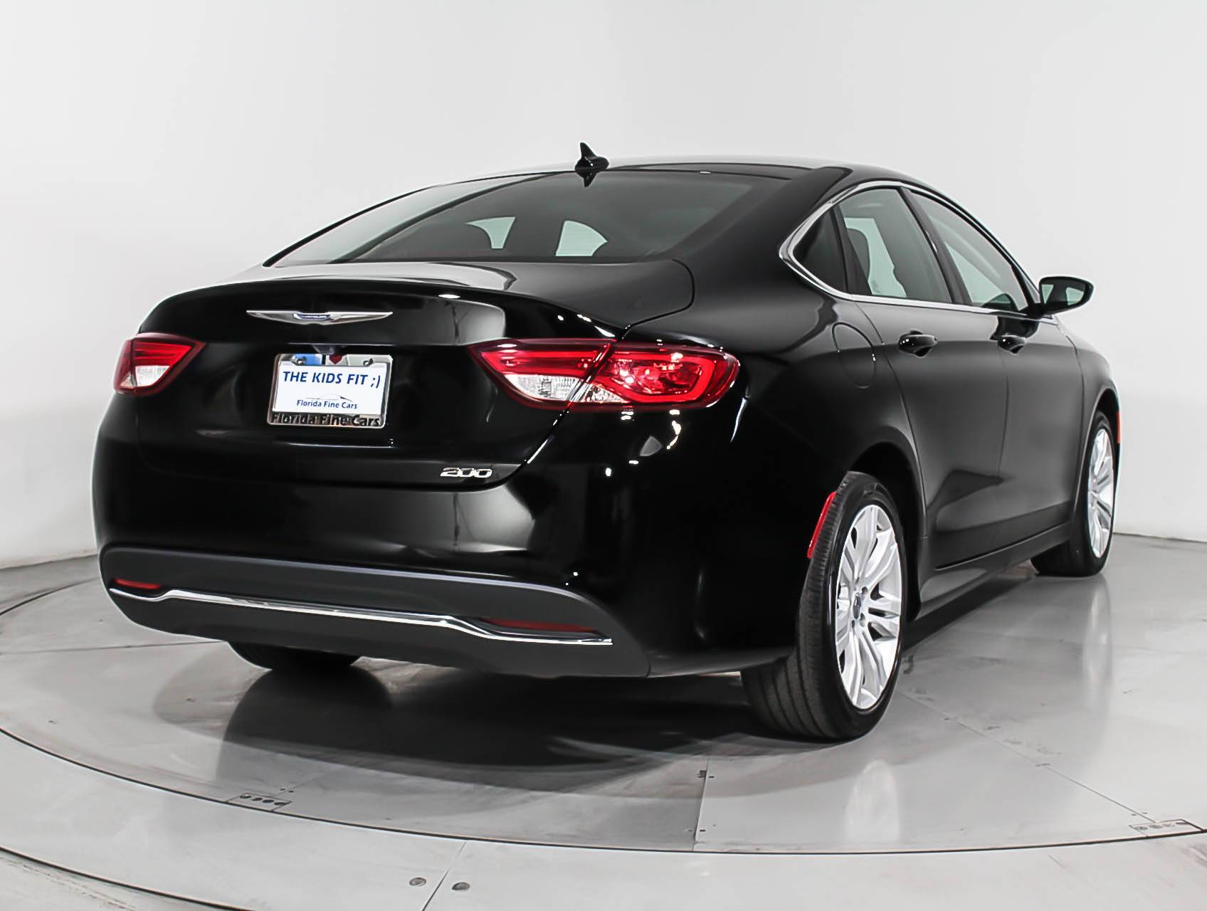 Florida Fine Cars - Used CHRYSLER 200 2016 WEST PALM LIMITED