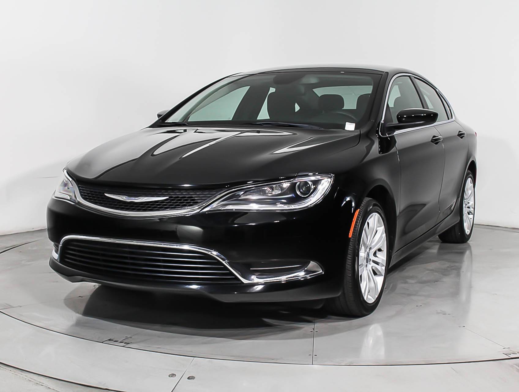 Florida Fine Cars - Used CHRYSLER 200 2016 WEST PALM LIMITED