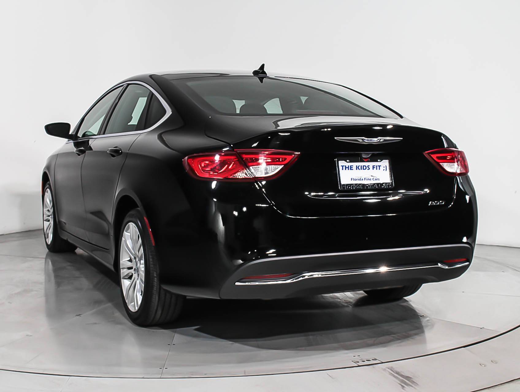 Florida Fine Cars - Used CHRYSLER 200 2016 WEST PALM LIMITED