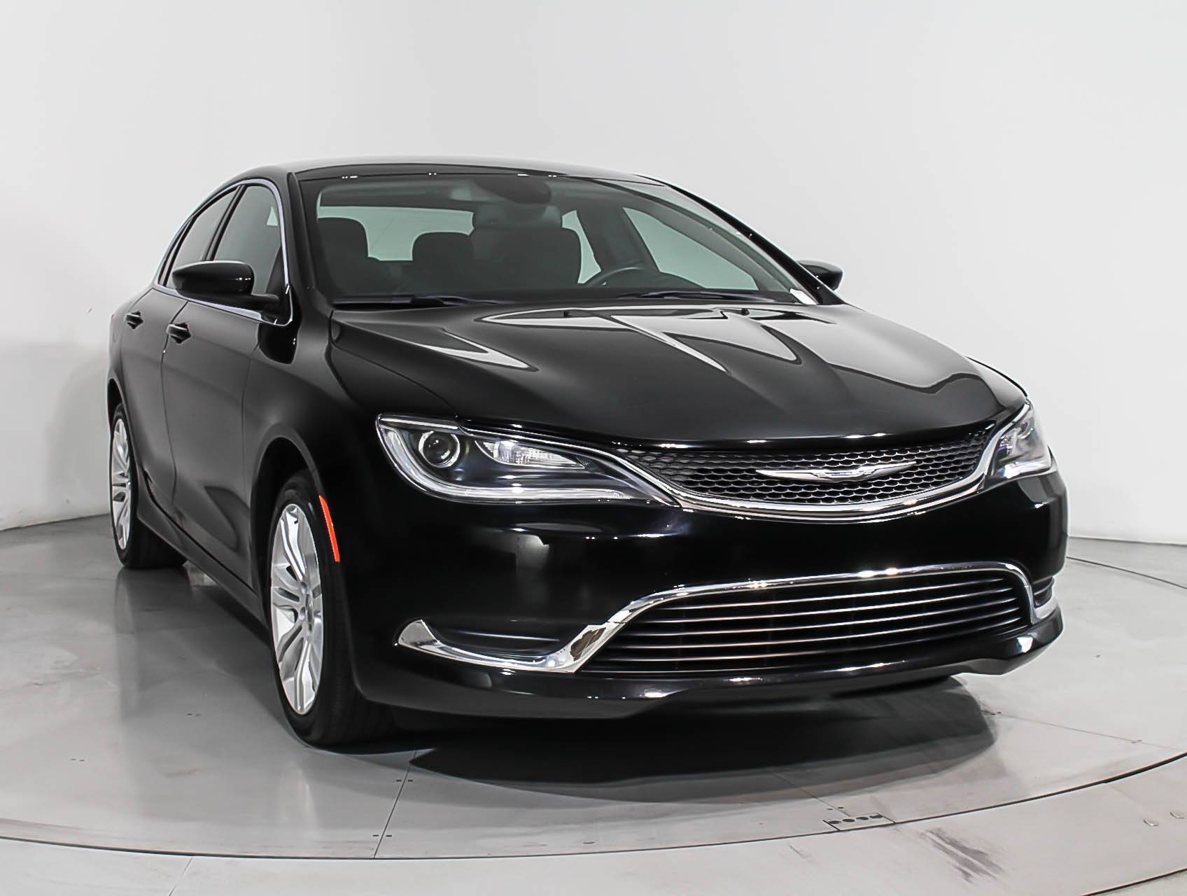 Florida Fine Cars - Used CHRYSLER 200 2016 WEST PALM LIMITED