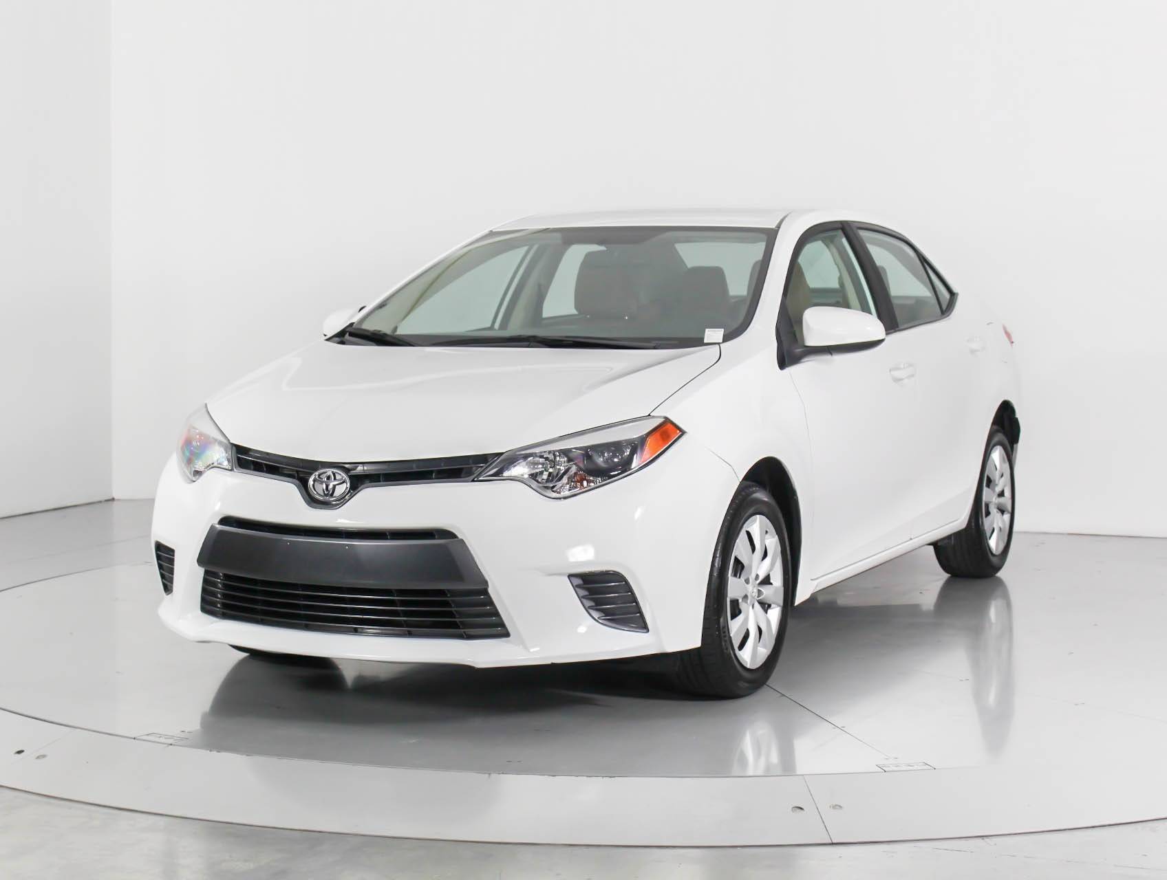 Florida Fine Cars - Used TOYOTA COROLLA 2016 WEST PALM Le