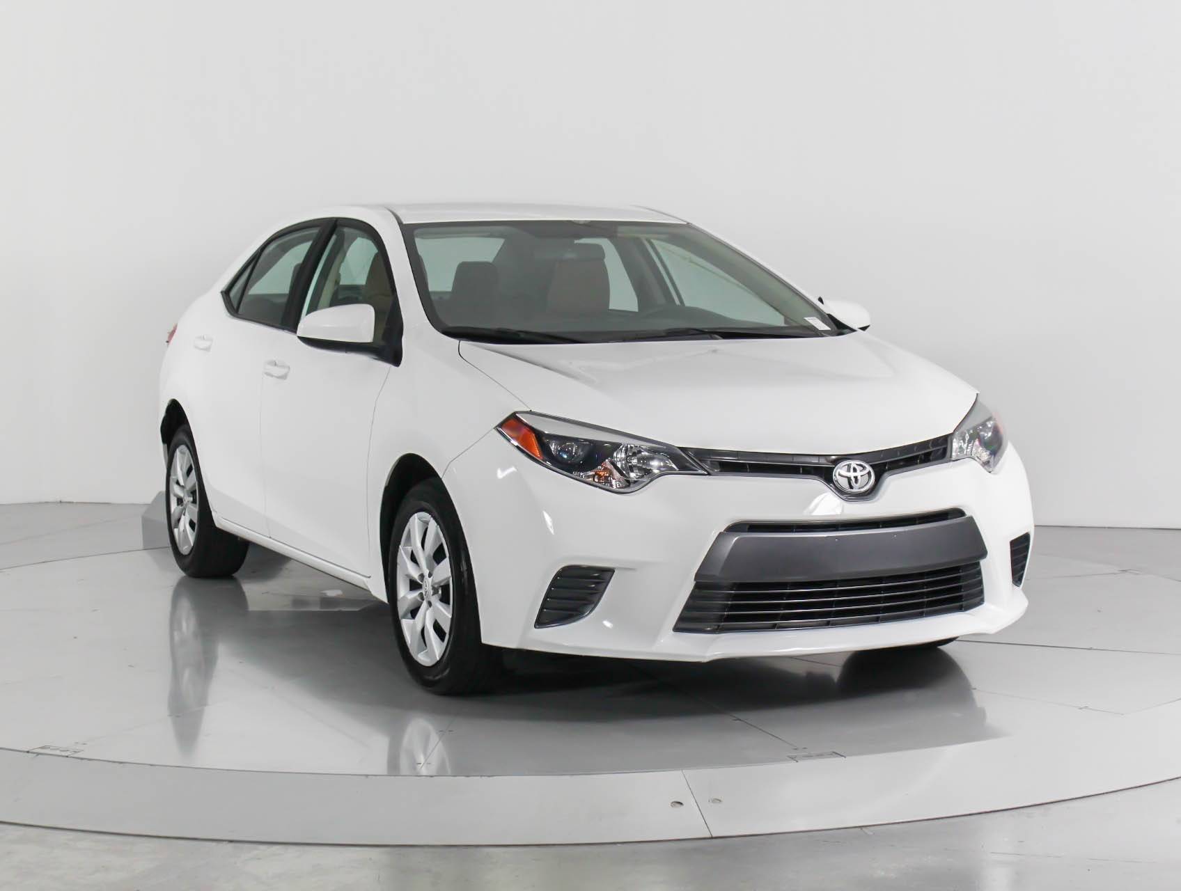 Florida Fine Cars - Used TOYOTA COROLLA 2016 WEST PALM Le