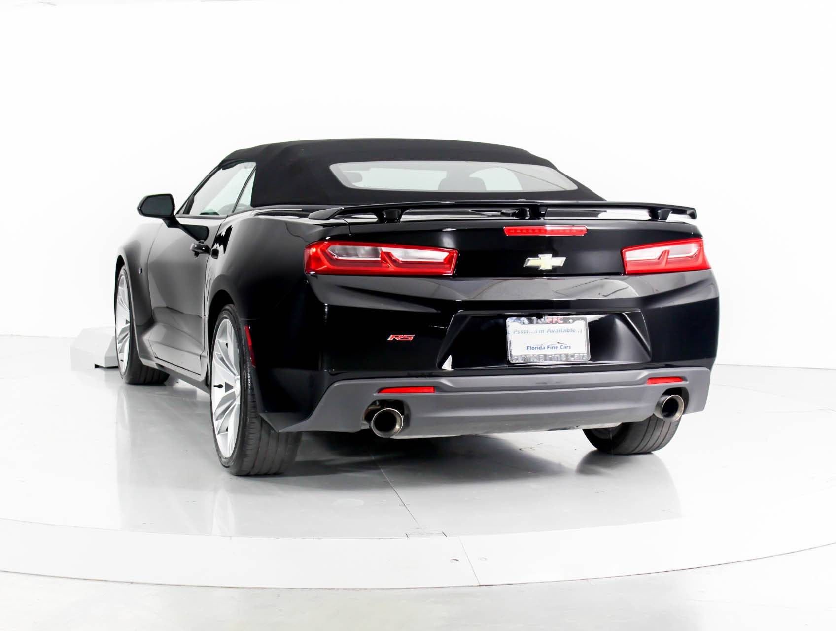 Florida Fine Cars - Used CHEVROLET CAMARO 2018 WEST PALM 1LT