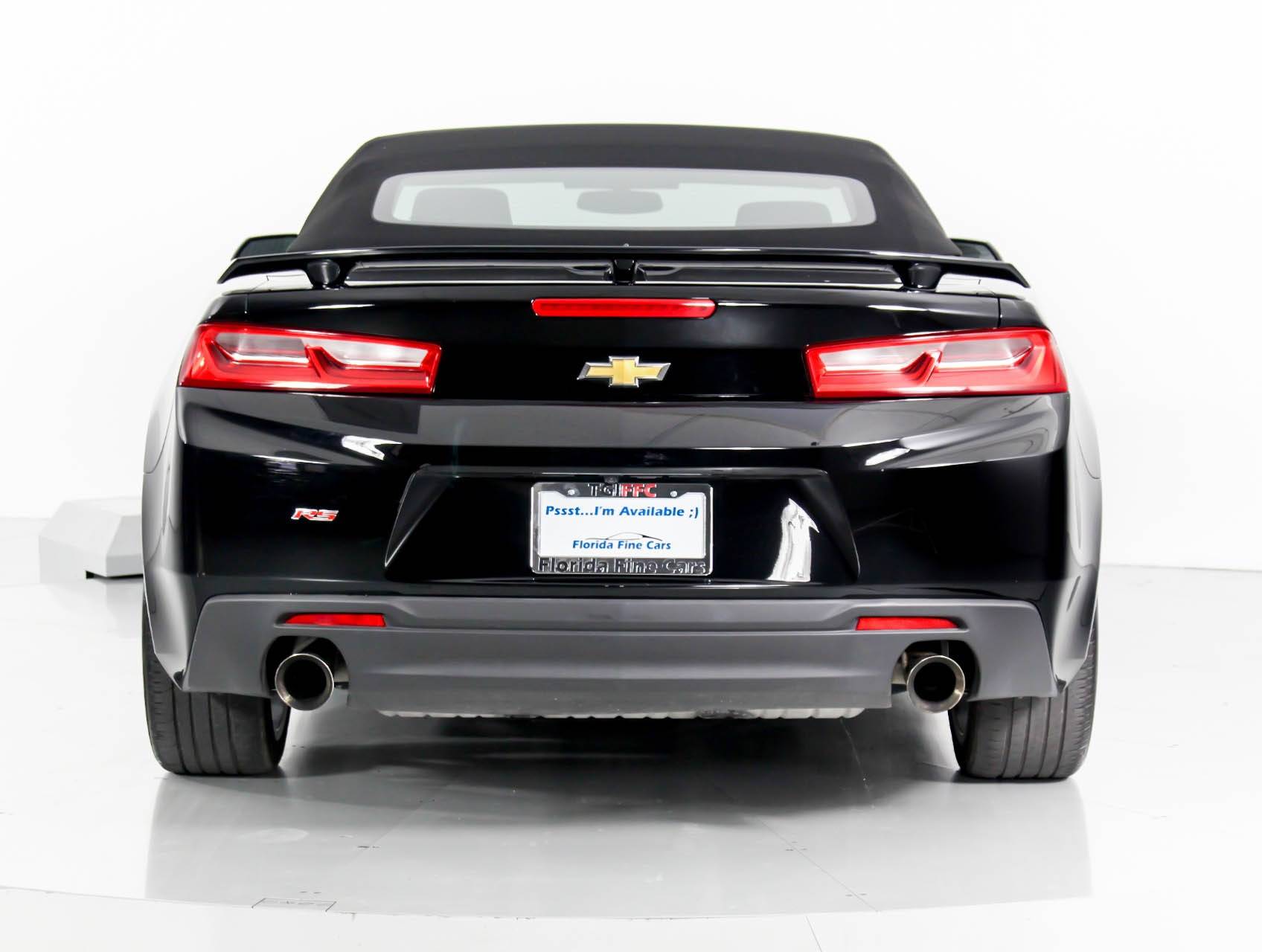 Florida Fine Cars - Used CHEVROLET CAMARO 2018 WEST PALM 1LT
