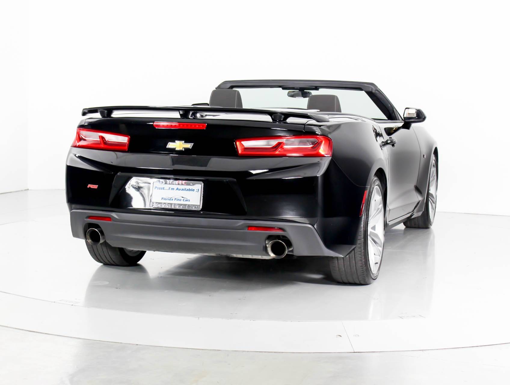 Florida Fine Cars - Used CHEVROLET CAMARO 2018 WEST PALM 1LT