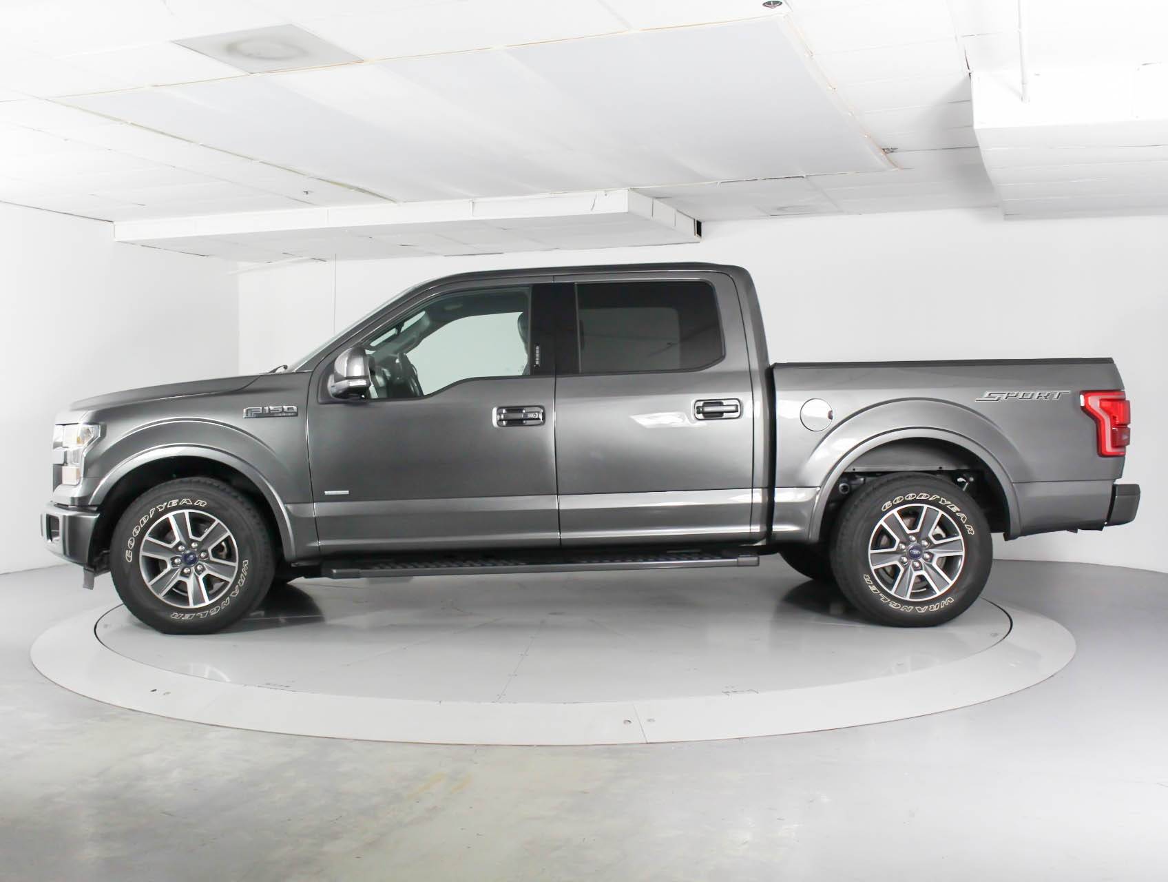 Florida Fine Cars - Used FORD F 150 2015 WEST PALM Lariat Supercrew