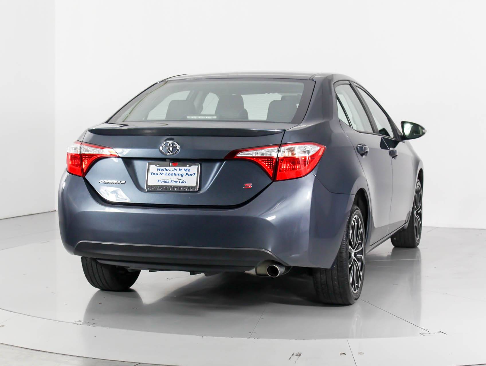 Florida Fine Cars - Used TOYOTA COROLLA 2016 WEST PALM S Plus