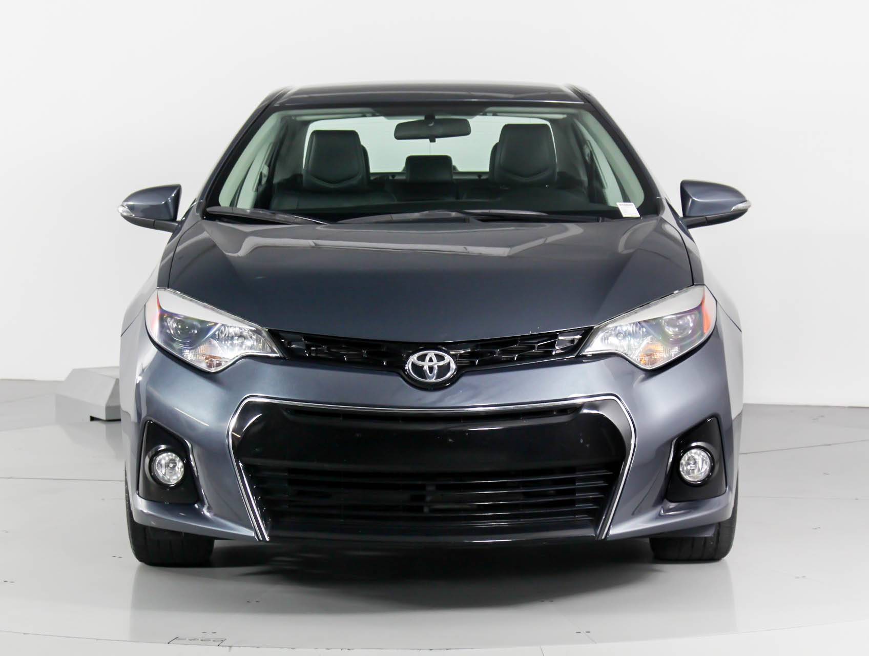 Florida Fine Cars - Used TOYOTA COROLLA 2016 WEST PALM S Plus