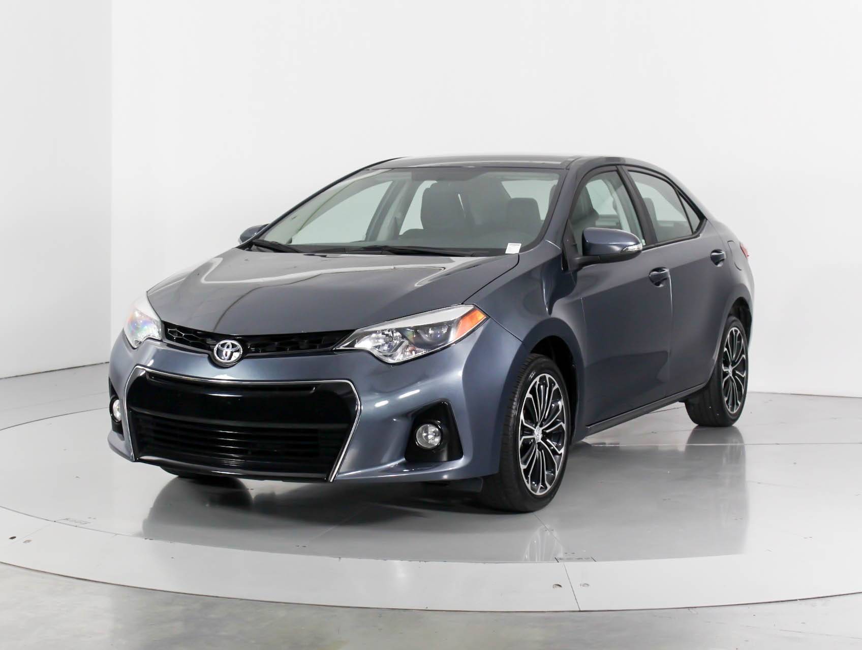 Florida Fine Cars - Used TOYOTA COROLLA 2016 WEST PALM S Plus