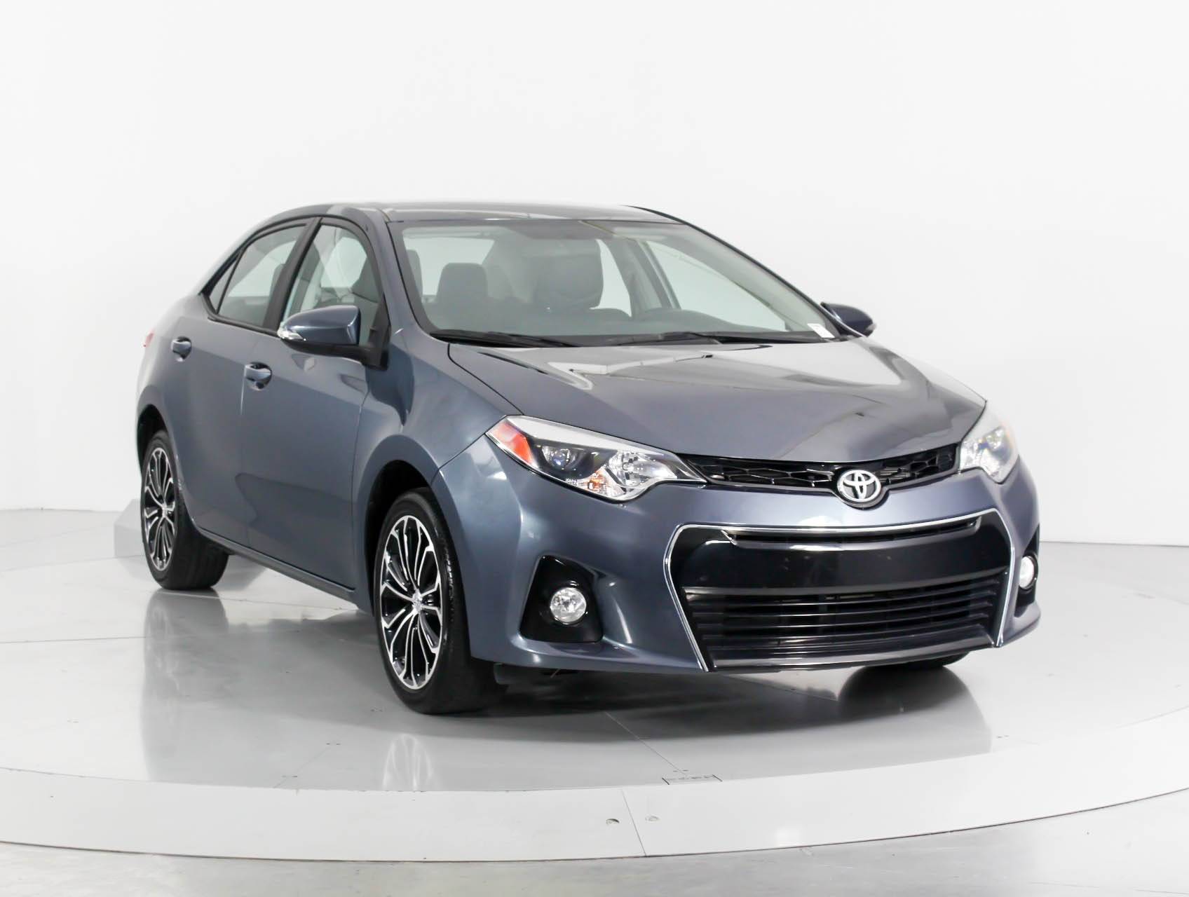 Florida Fine Cars - Used TOYOTA COROLLA 2016 WEST PALM S Plus