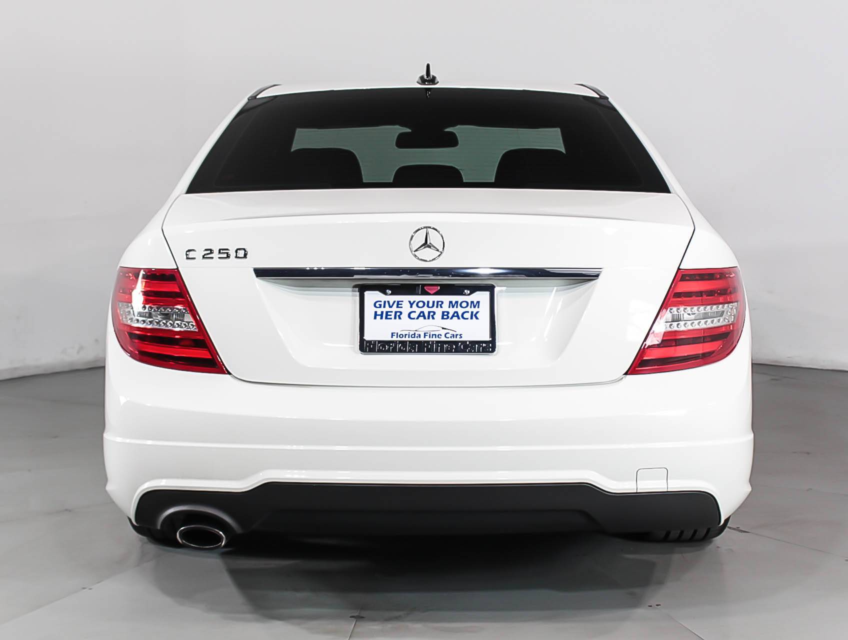 Florida Fine Cars - Used MERCEDES-BENZ C CLASS 2012 MIAMI C250