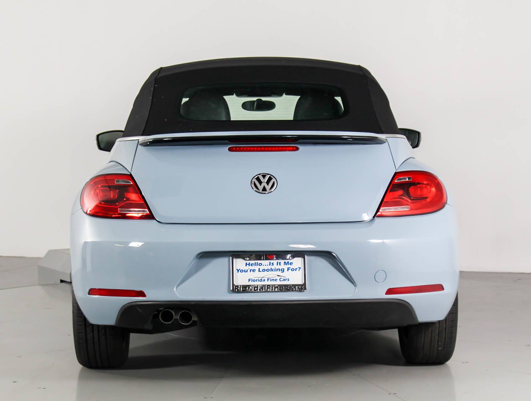 Florida Fine Cars - Used VOLKSWAGEN BEETLE 2015 WEST PALM 1.8T