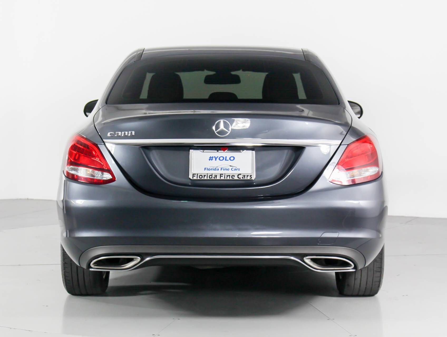 Florida Fine Cars - Used MERCEDES-BENZ C CLASS 2015 WEST PALM C300