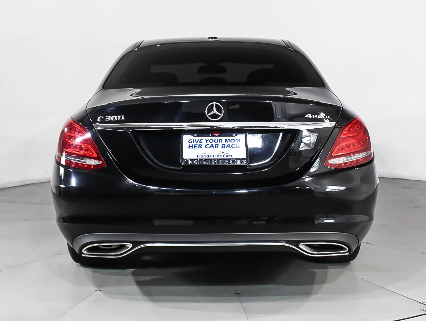 Florida Fine Cars - Used MERCEDES-BENZ C CLASS 2015 MIAMI C300 4MATIC