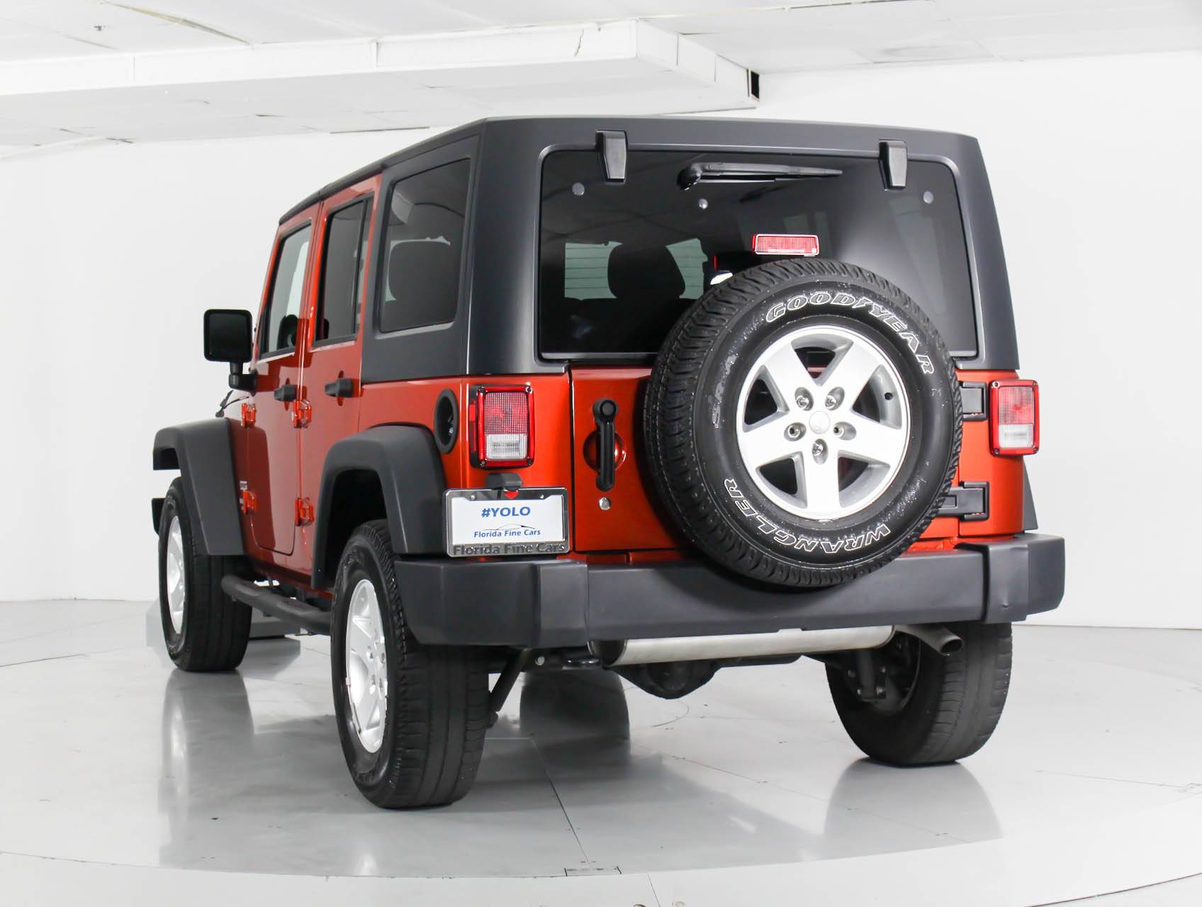Florida Fine Cars - Used JEEP WRANGLER UNLIMITED 2014 WEST PALM SPORT