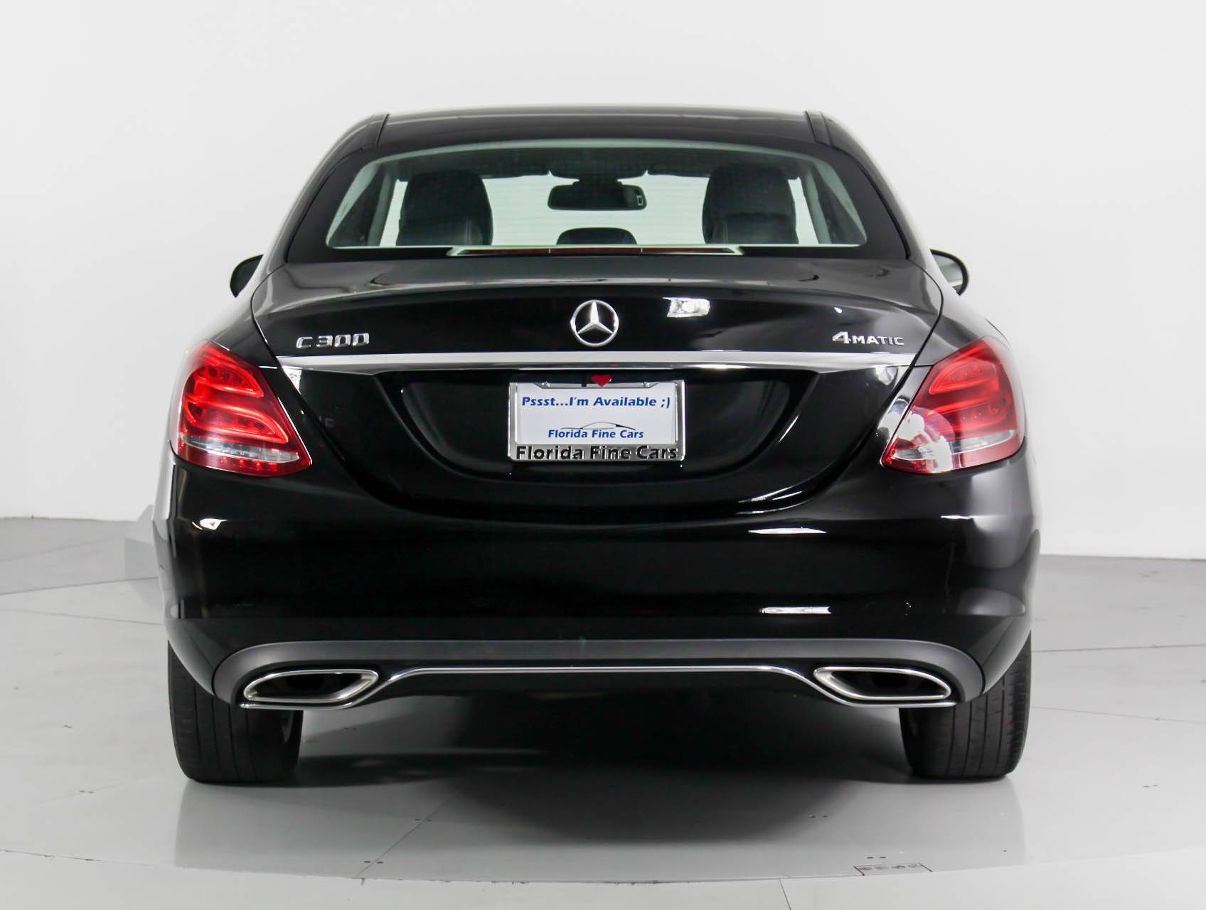 Florida Fine Cars - Used MERCEDES-BENZ C CLASS 2015 WEST PALM C300 4MATIC