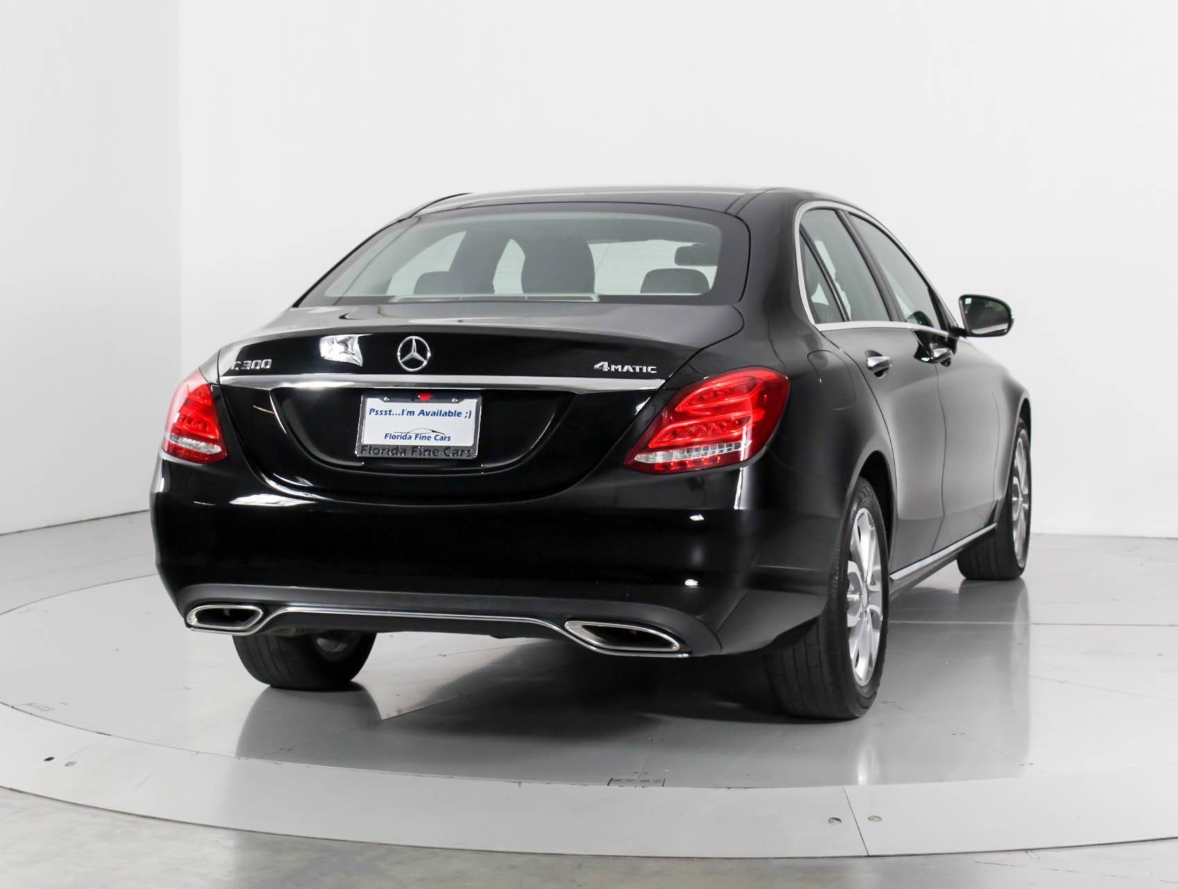 Florida Fine Cars - Used MERCEDES-BENZ C CLASS 2015 WEST PALM C300 4MATIC