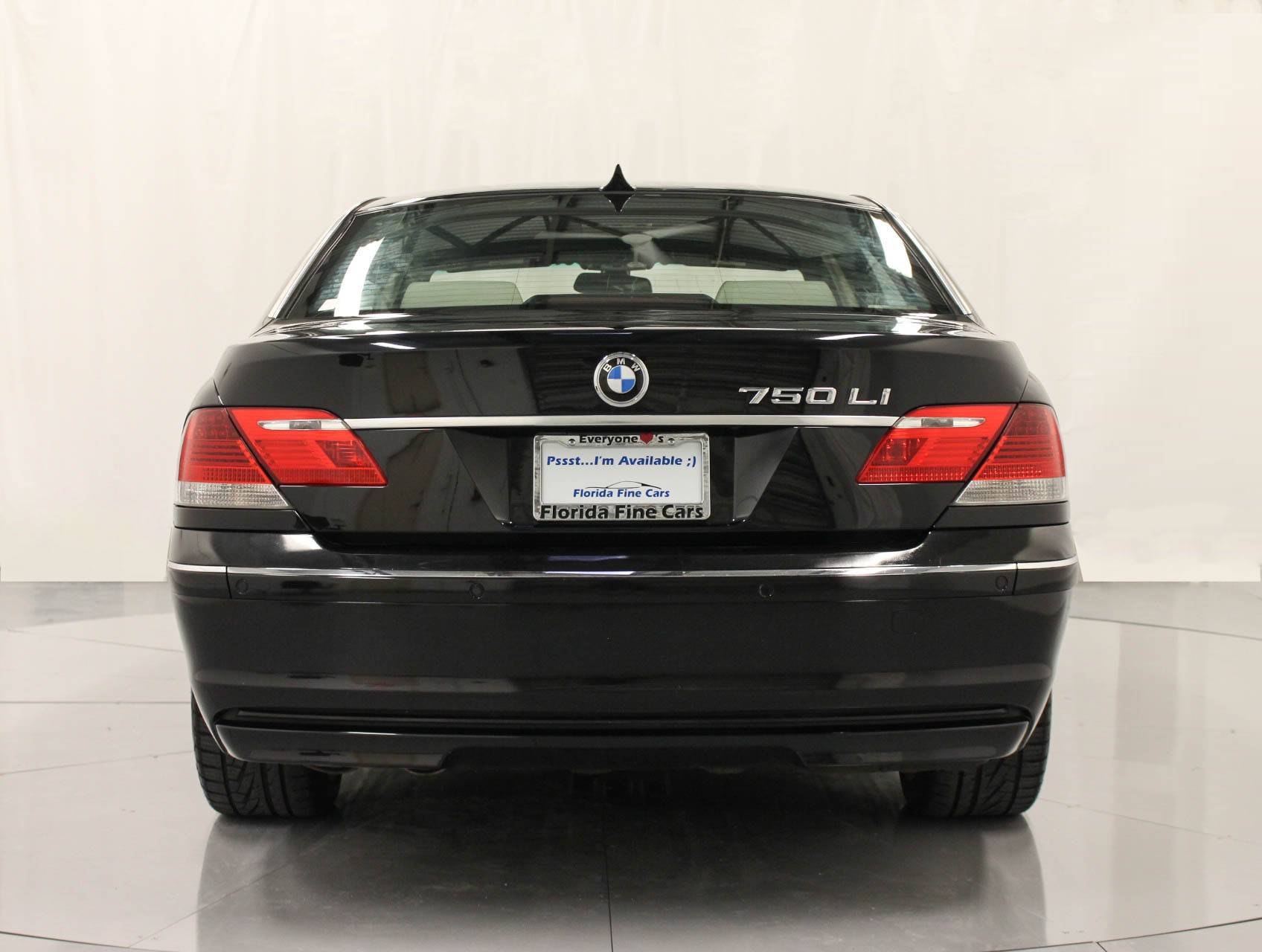 Florida Fine Cars - Used BMW 7 SERIES 2008 MARGATE 750LI