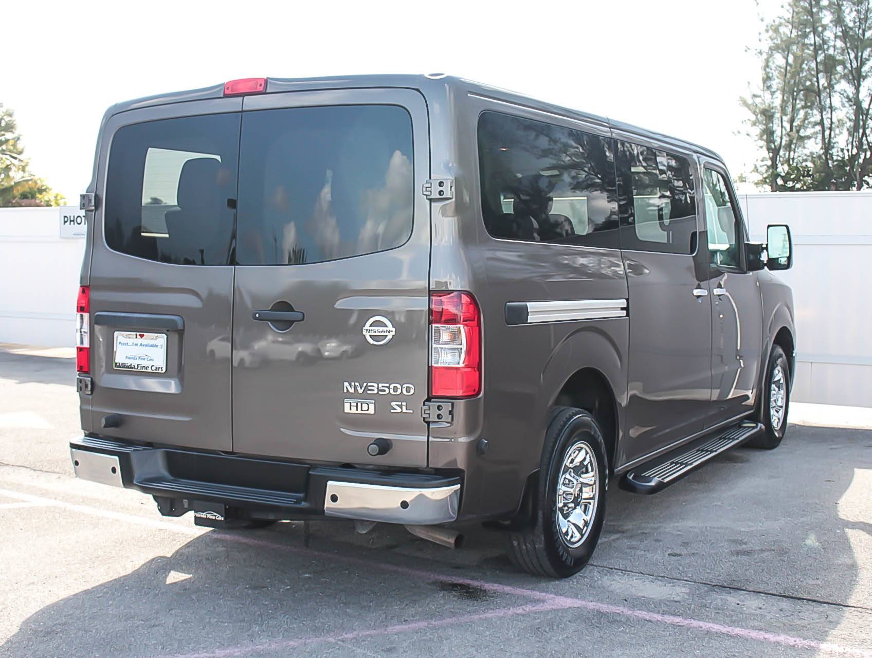 Florida Fine Cars - Used NISSAN NV3500 2014 MIAMI Sl Passenger Van