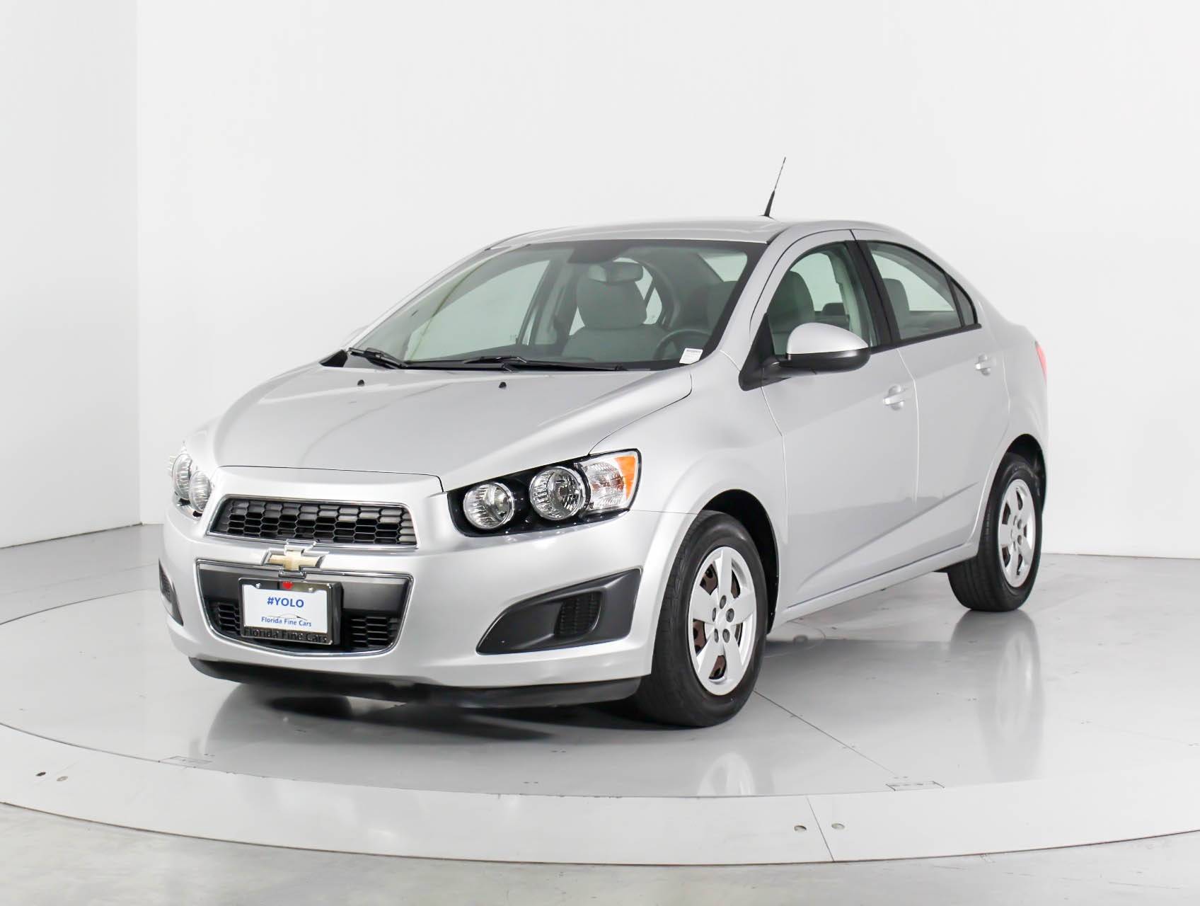 Florida Fine Cars - Used CHEVROLET SONIC 2013 WEST PALM LS