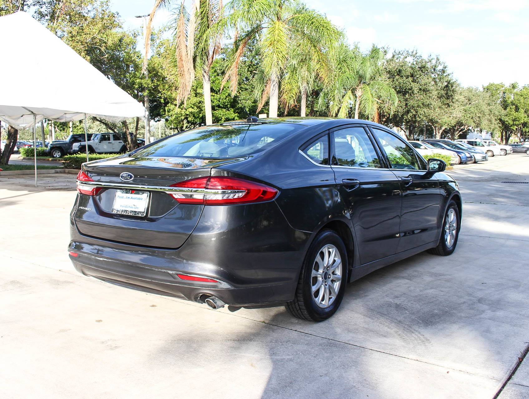 Florida Fine Cars - Used FORD FUSION 2017 MARGATE S