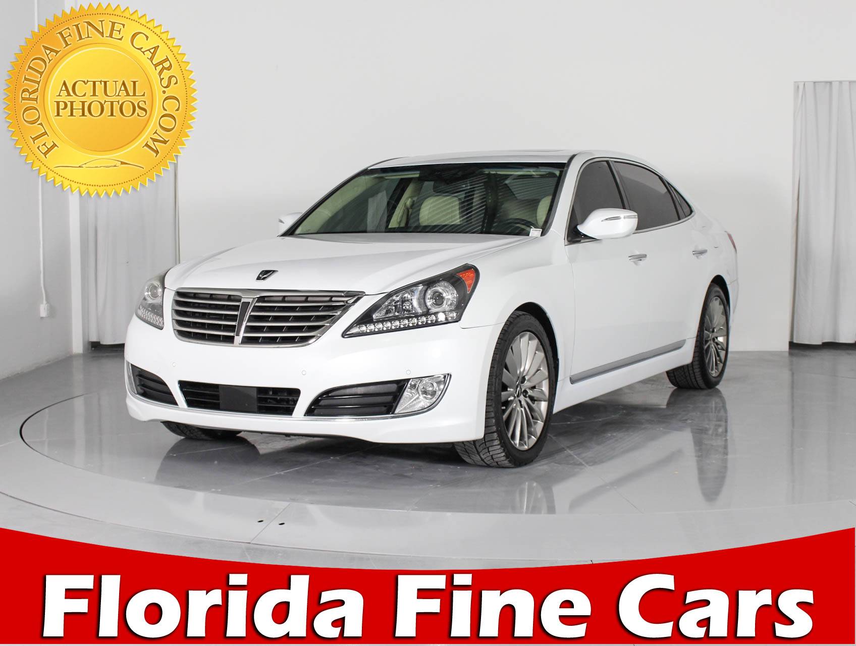 Florida Fine Cars - Used HYUNDAI EQUUS 2014 MARGATE Signature