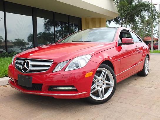 used vehicle - Coupe MERCEDES-BENZ E Class 2012