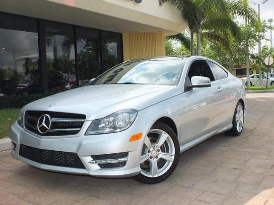 used vehicle - Coupe MERCEDES-BENZ C CLASS 2014
