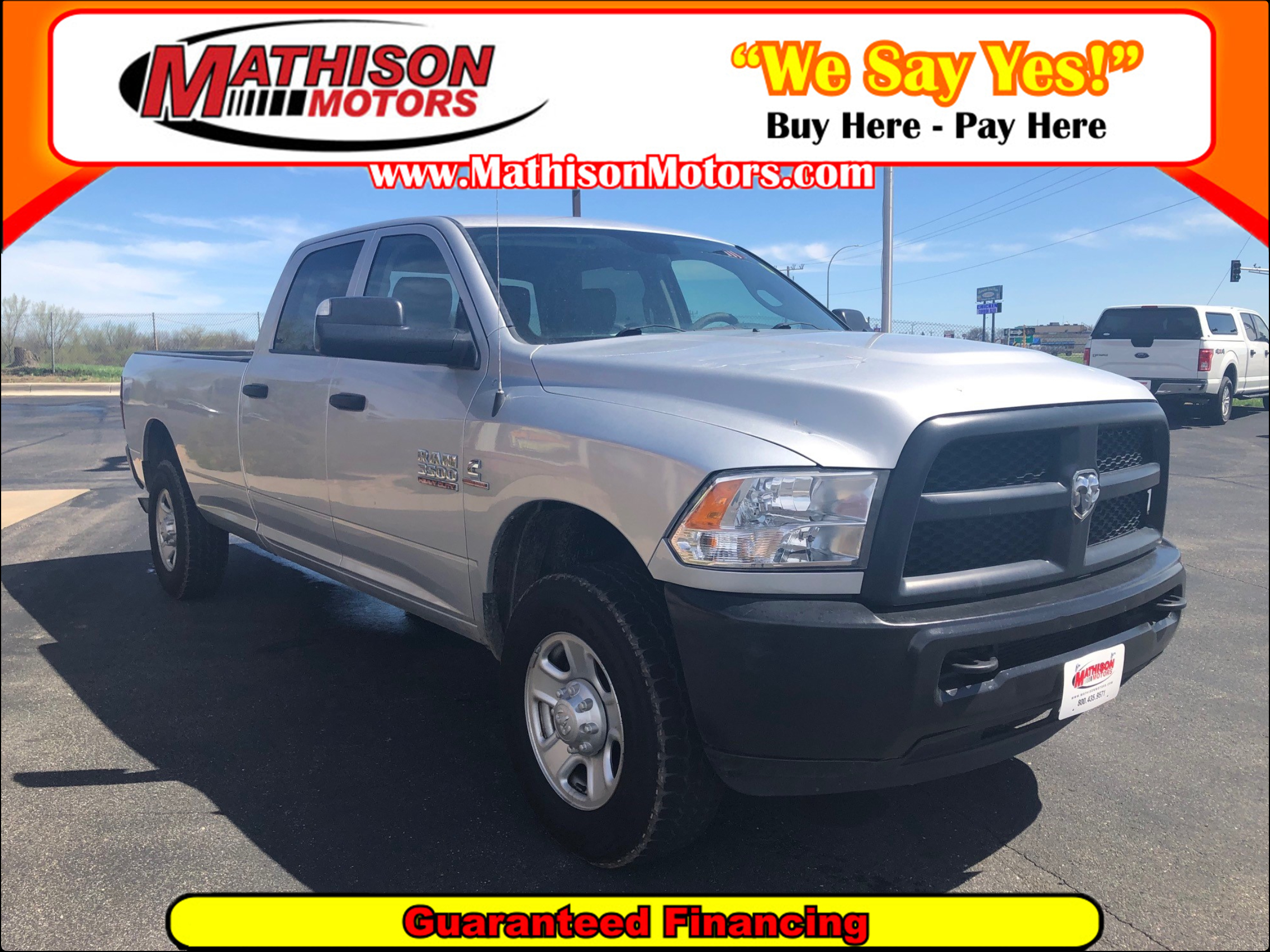  JP Motors Inc DBA Mathison Motors - Used vehicle - Truck RAM 3500 2015